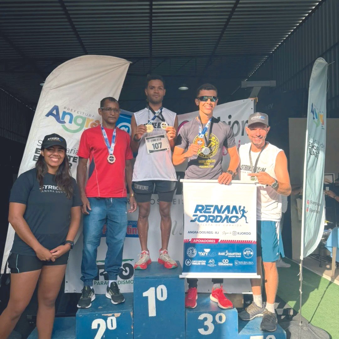 Atleta Raio e Solange Mariano vencem a 1ª Strike Run
