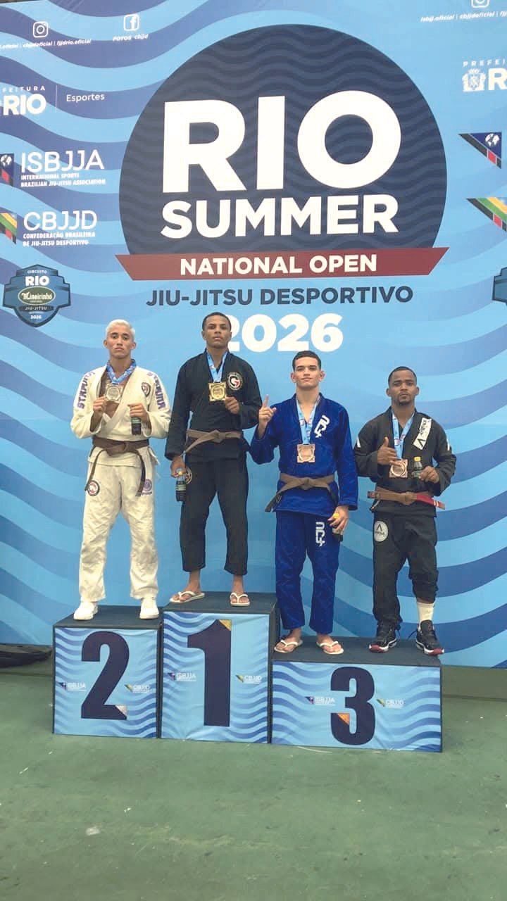 Atleta da Gileade estréia com titulo no Rio Summer National Open 2026
