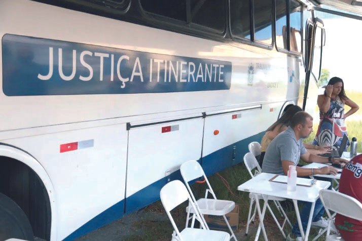Justiça Itinerante leva serviços jurídicos a Conceição de Jacareí