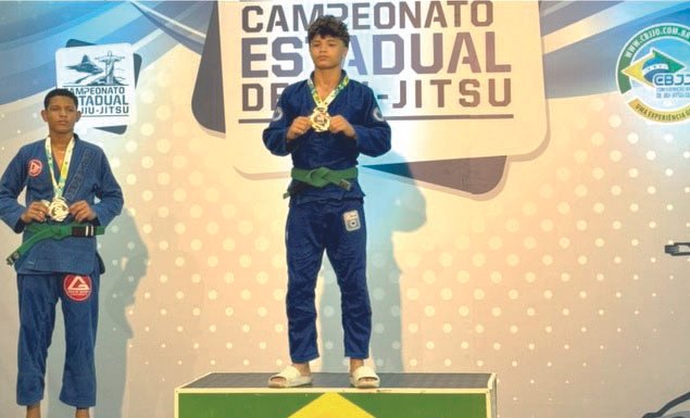 Jovem atleta de Angra conquista título estadual de Jiu-Jitsu aos 14 anos