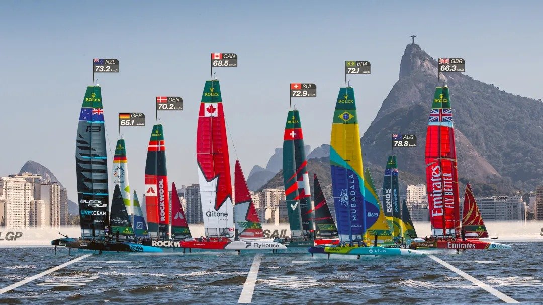 Rio de Janeiro vira palco mundial da Vela com estreia inédita do SailGP