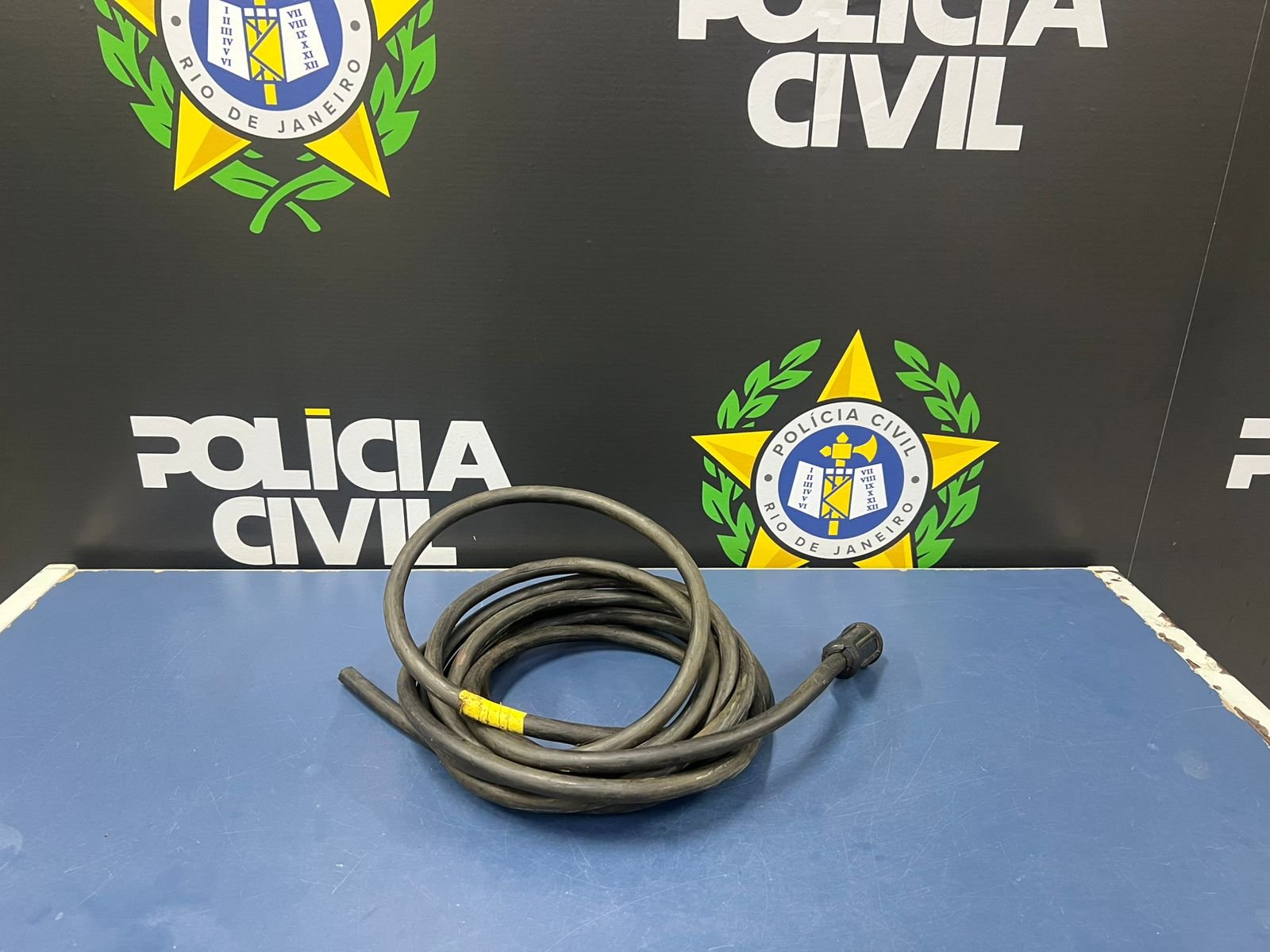 Policiais da 166ª DP prendem metalúrgico por tentativa de furto de cabo no Estaleiro Brasfels