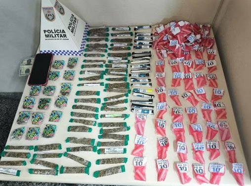 Homem é preso com drogas no Condado em Paraty