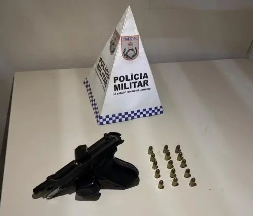 PM prende jovem com pistola no Pantanal em Paraty