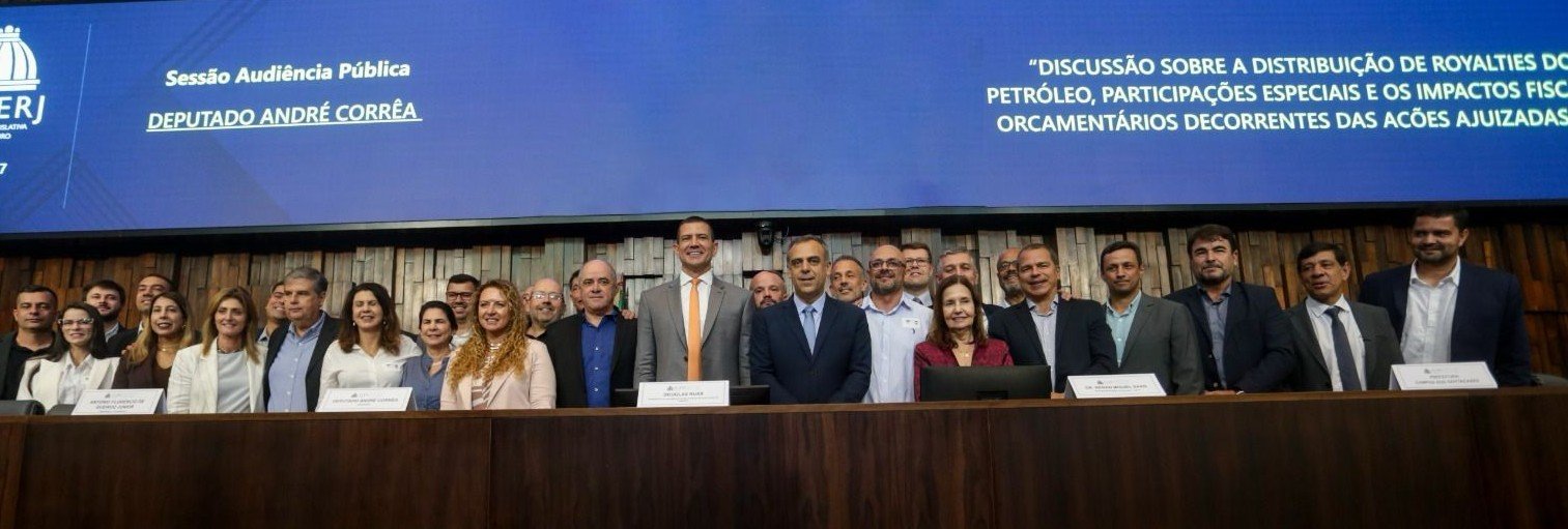 ALERJ lidera manifesto contra nova divisão de royalties