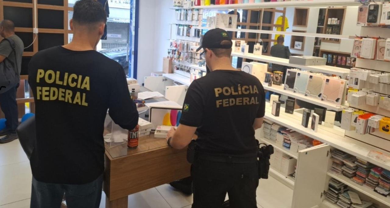 PF faz operação em Angra apreende cerca de R$ 1 milhão em produtos sem comprovação fiscal