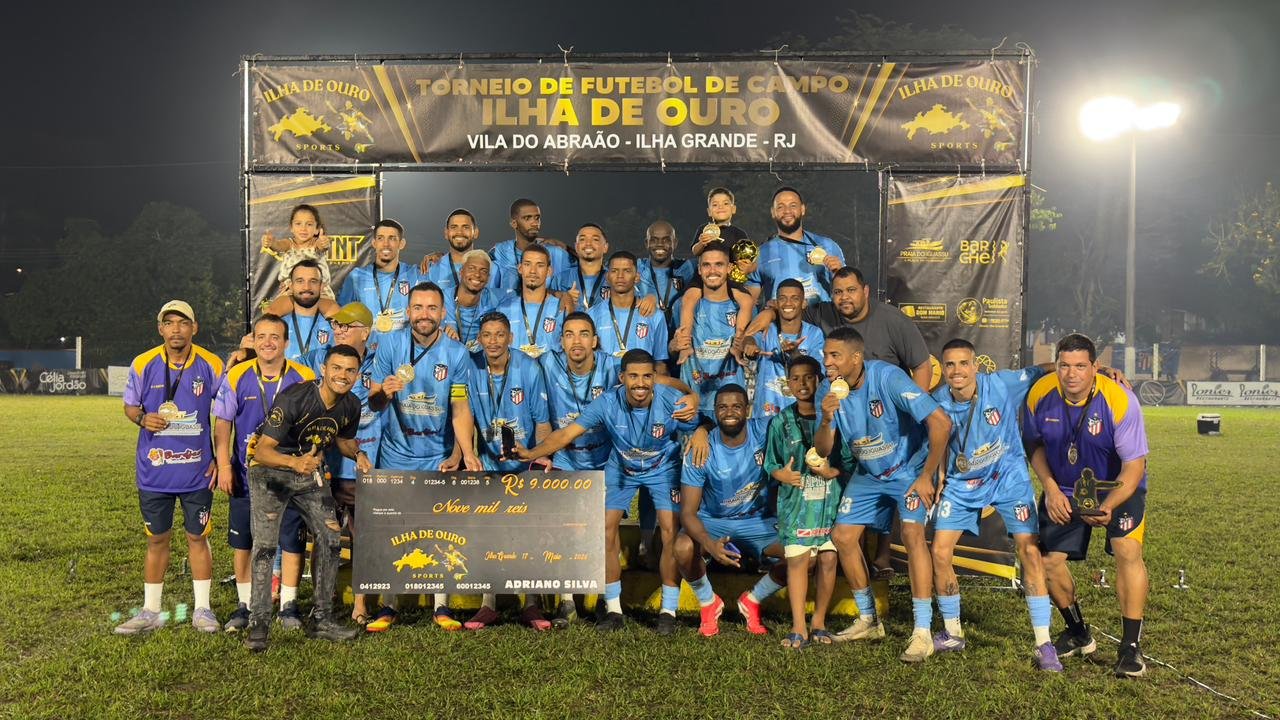 Iguassú é tricampeão da 5ª edição do Torneio Ilha de Ouro de Futebol