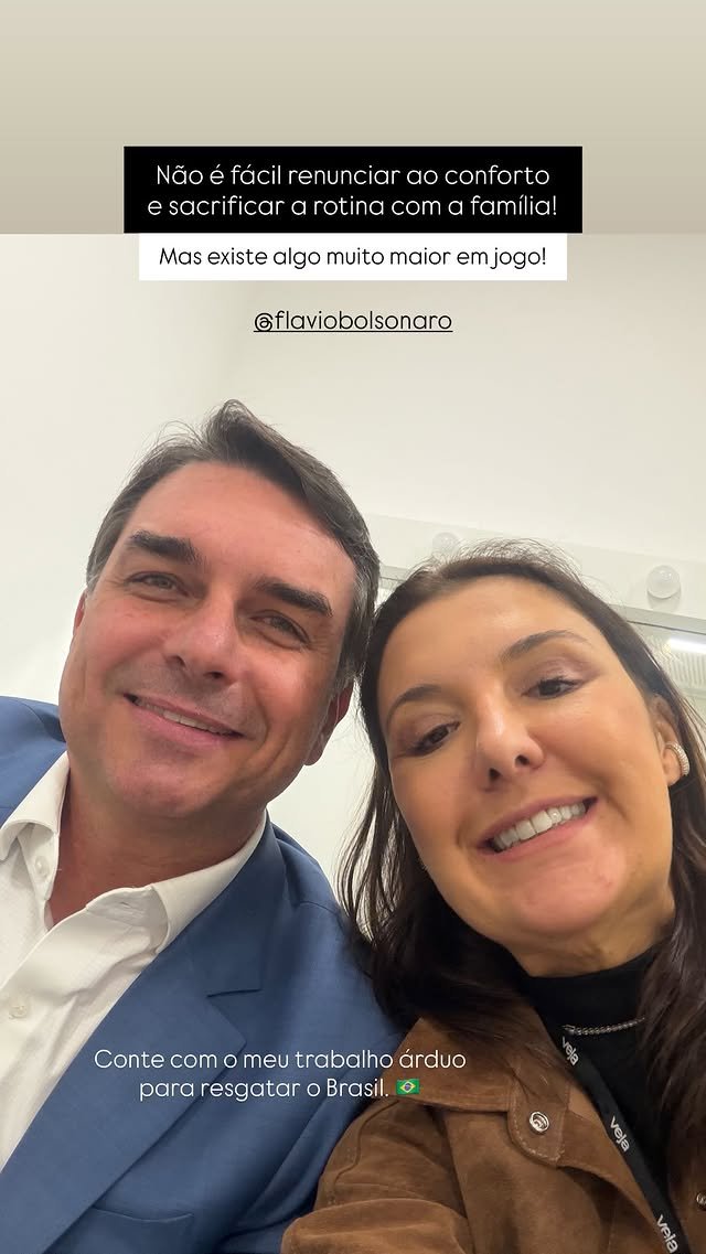 Flávio Bolsonaro convida Daniella Marques para liderar propostas econômicas de sua pré-campanha