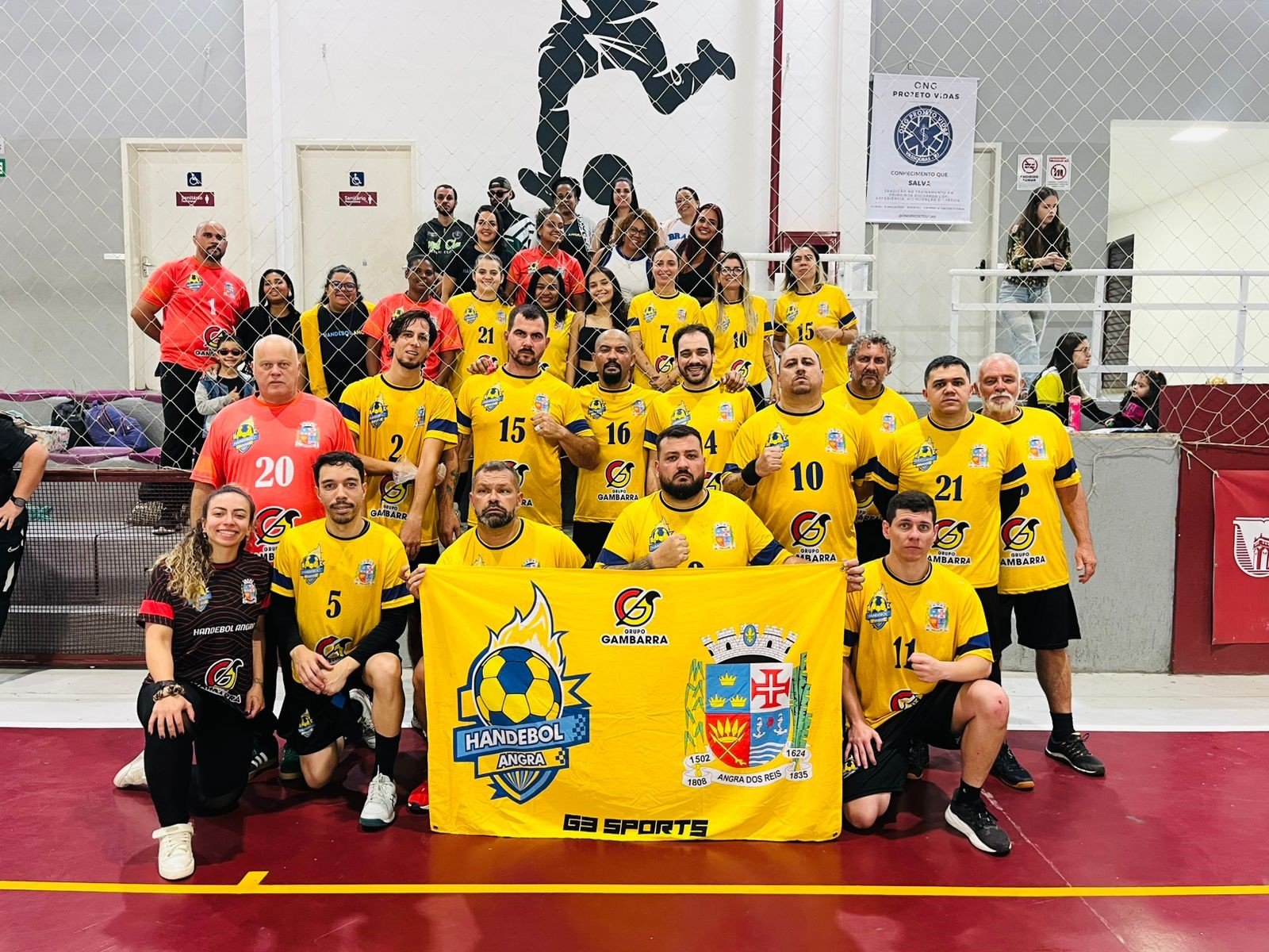 Handebol de Angra fica com a  4ª colocação da Liga Sul Fluminense