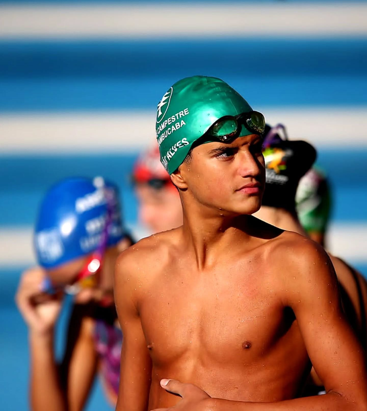 João Pedro fica entre os melhores nos 50m  borboleta no Brasileiro de Natação Infantil