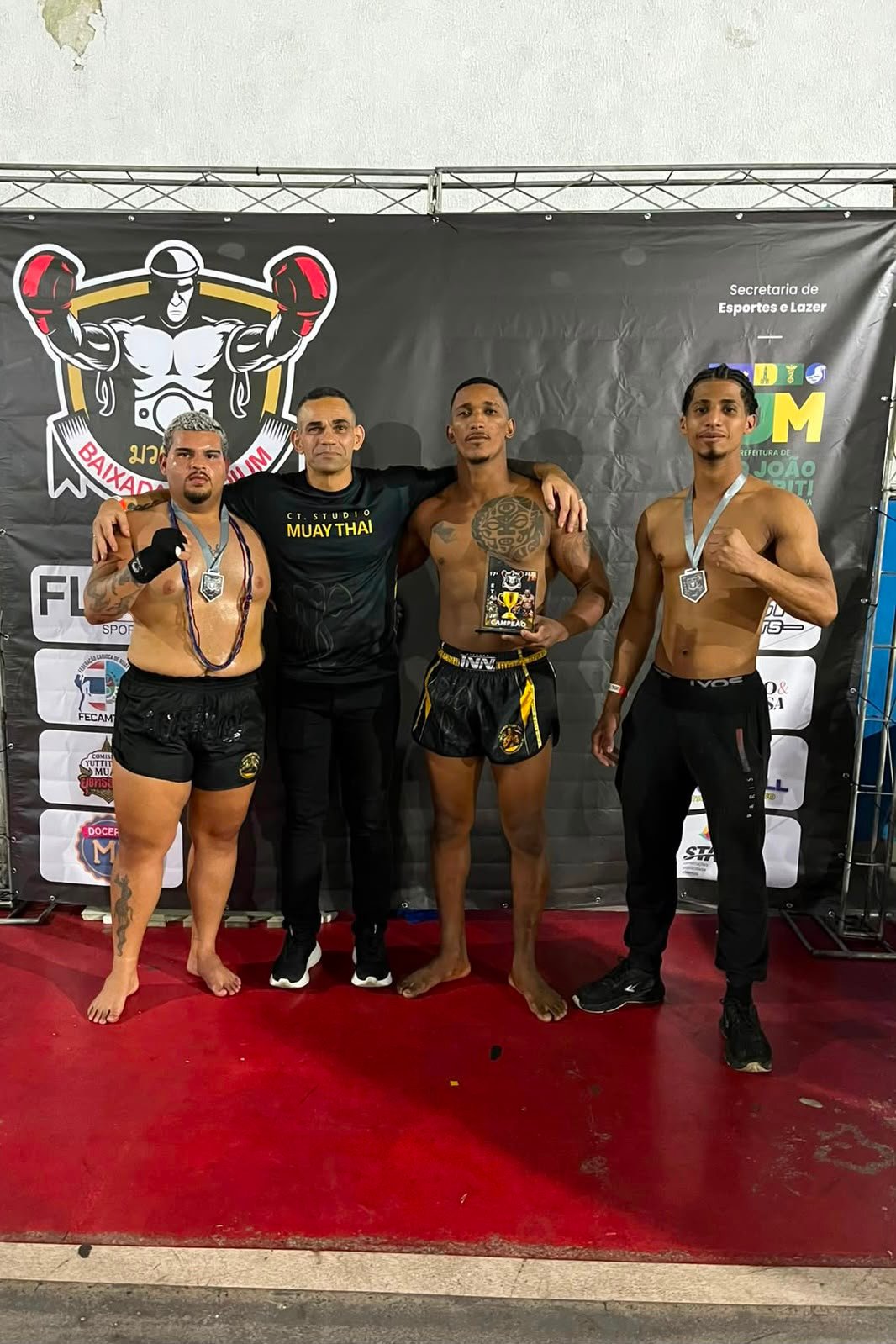 Atletas de Angra se destacam em grande evento de Muay Thai