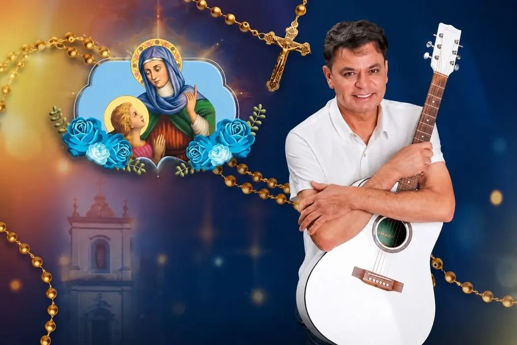 Frank Aguiar é atração na Festa de Sant’Anna em Itacuruçá
