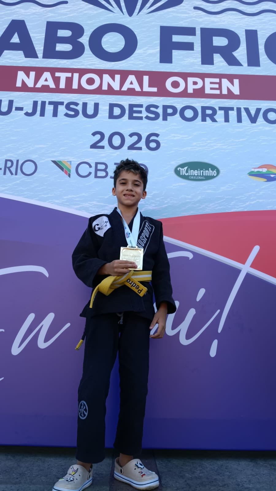 Pedro Gabriel conquista ouro em Cabo Frio