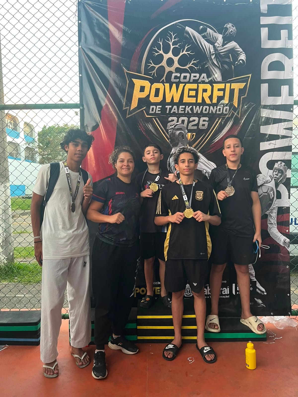 Delta Taekwondo conquista 4 medalhas na 1ª Copa Powerfit