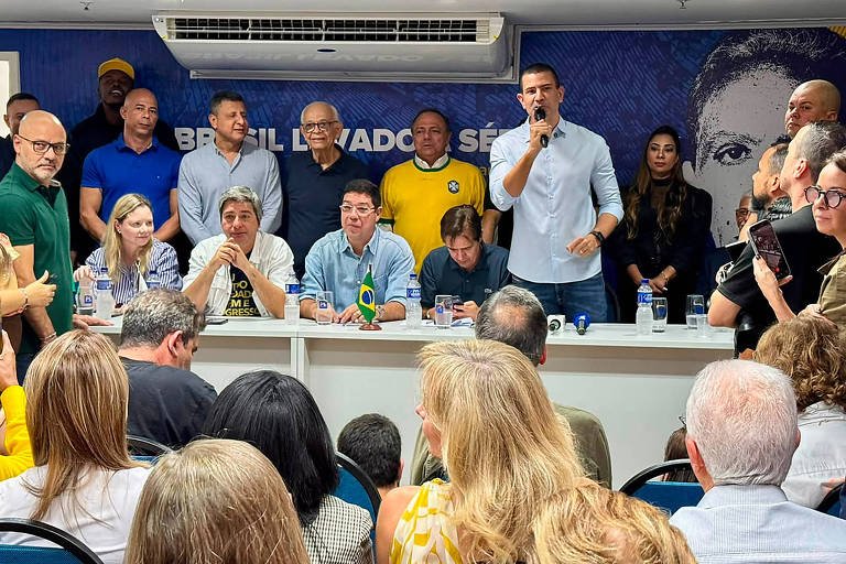 PL oficializa Douglas Ruas como candidato ao governo do Rio e lança chapa com Carlos Portinho ao Senado