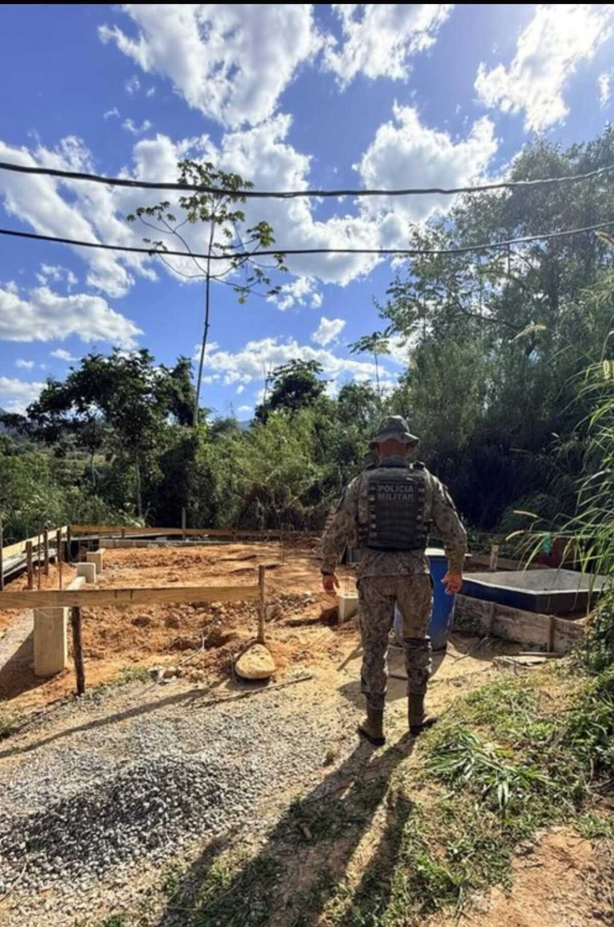 Polícia Ambiental identifica loteamento clandestino em Paraty