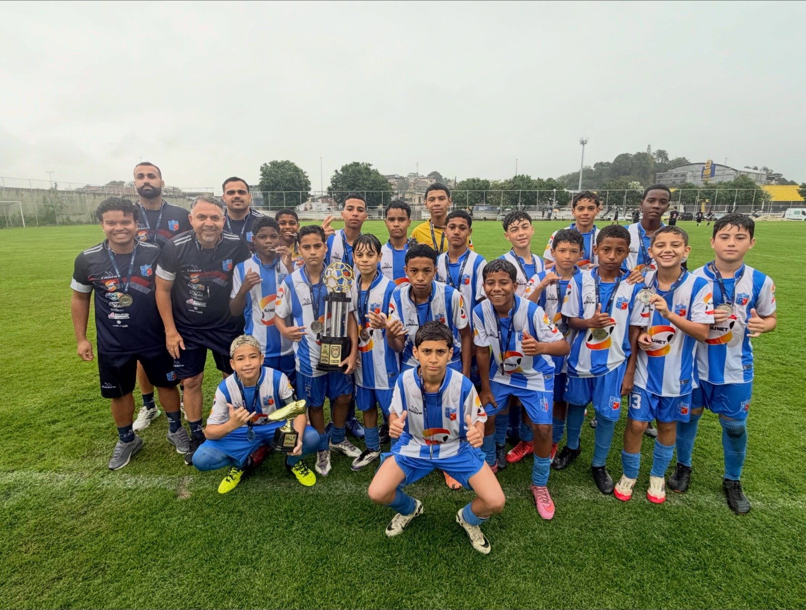 Sub-13 e Sub14 do Angra Esporte Clube fazem amistosos contra o Vasco