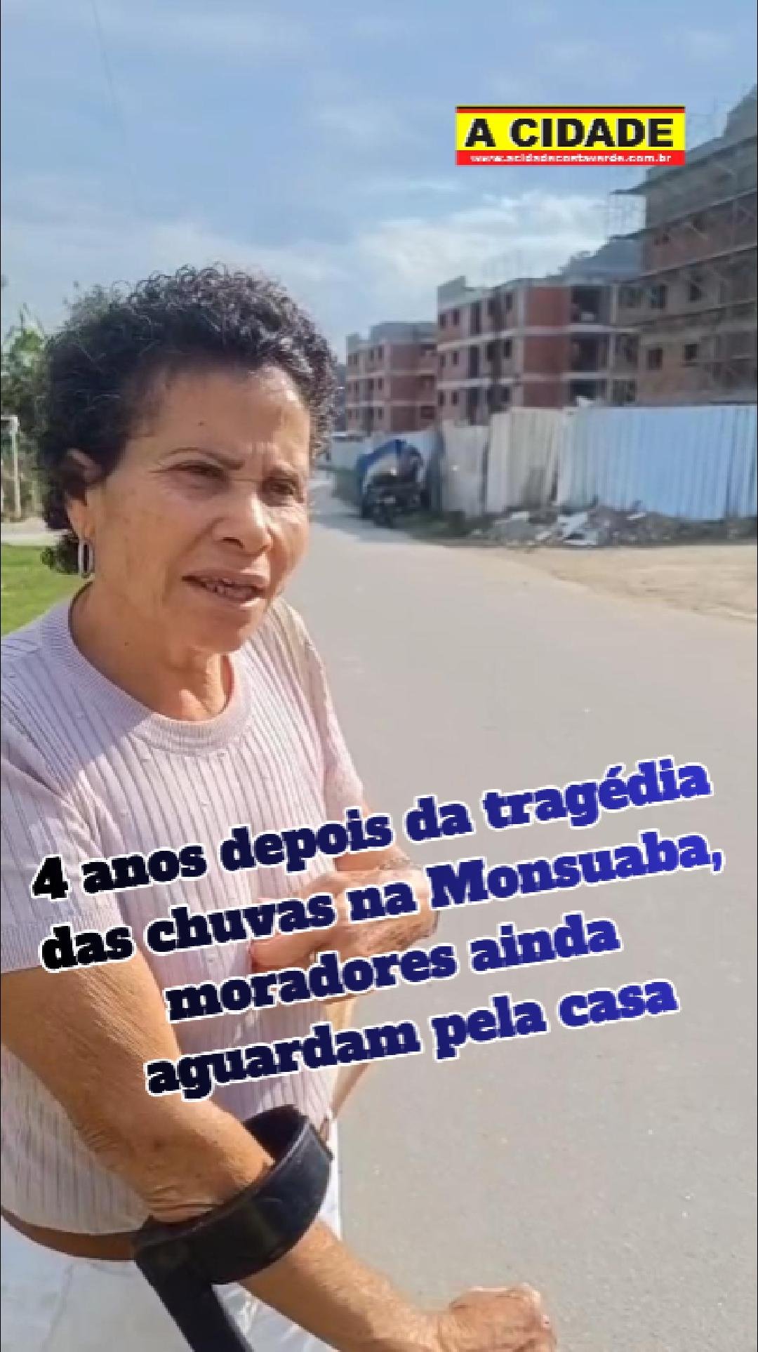 Quatro anos após a tragédia, moradores da Monsuaba seguem reféns do aluguel social sem previsão de entrega dos apartamentos prometidos