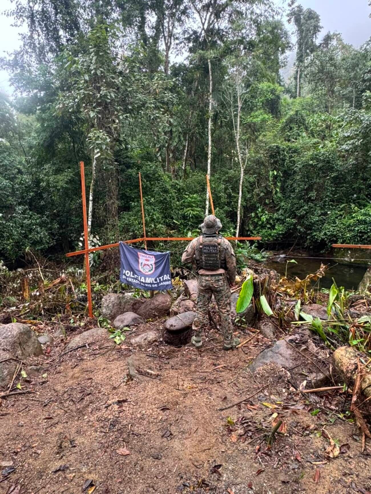 Polícia Ambiental desvenda crime ambiental em área de preservação permanente em Paraty