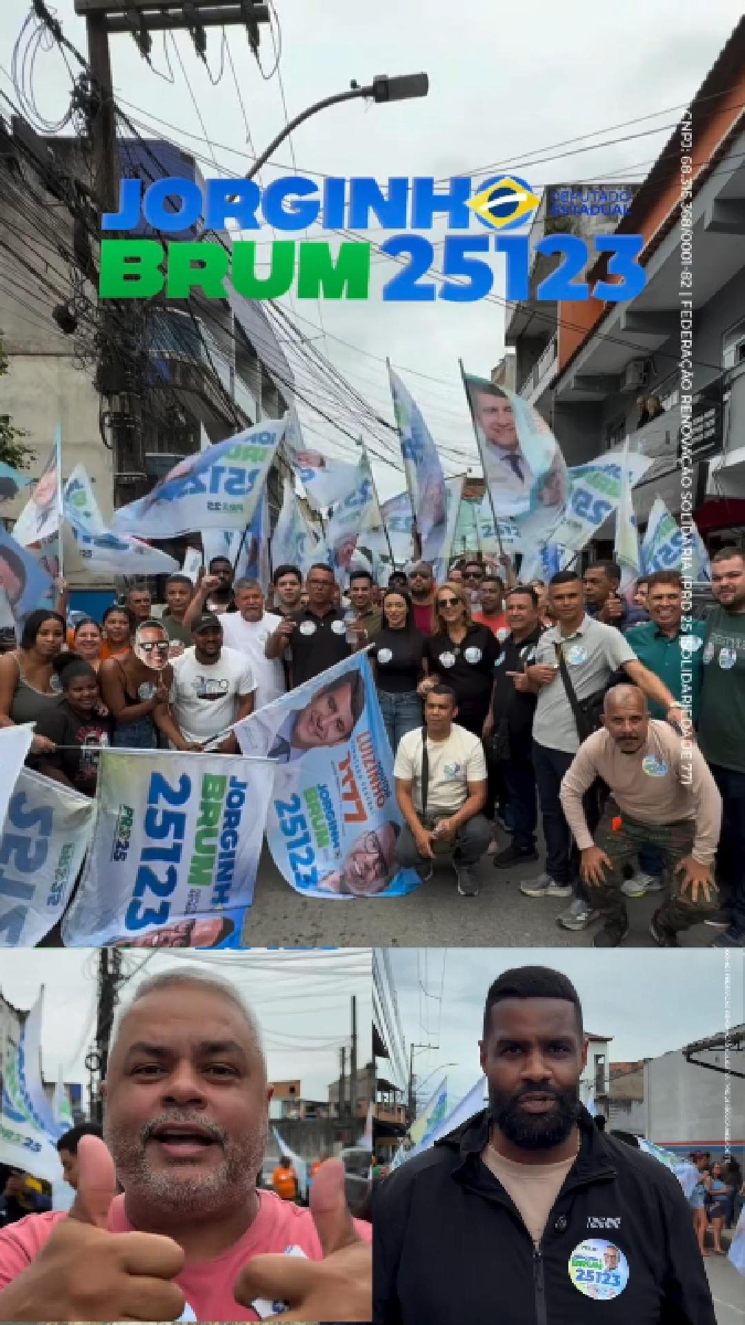 Lideranças comunitárias aderem à campanha de Jorginho Brum em Angra dos Reis