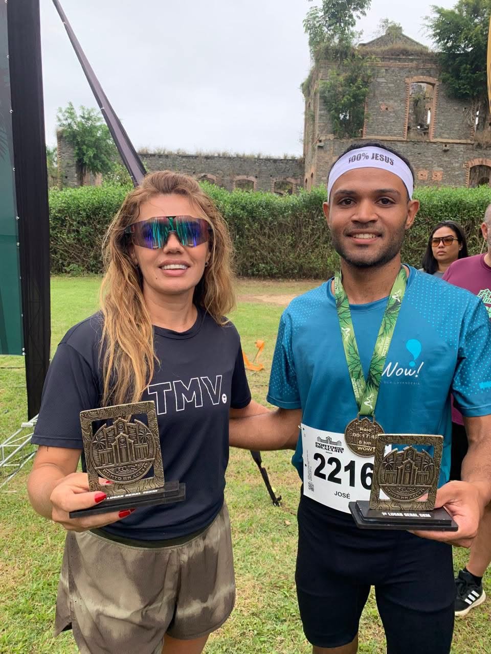 Atleta Raio e Solange Mariano vencem a Corrida Porto Bracuhy
