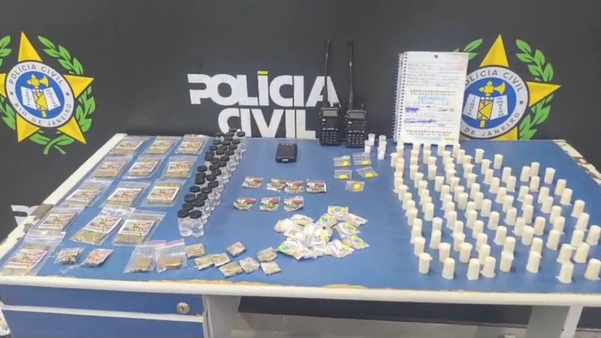 Operação contra o tráfico prende dois e apreende adolescente nos Morros da Lagartixa e da Fortaleza