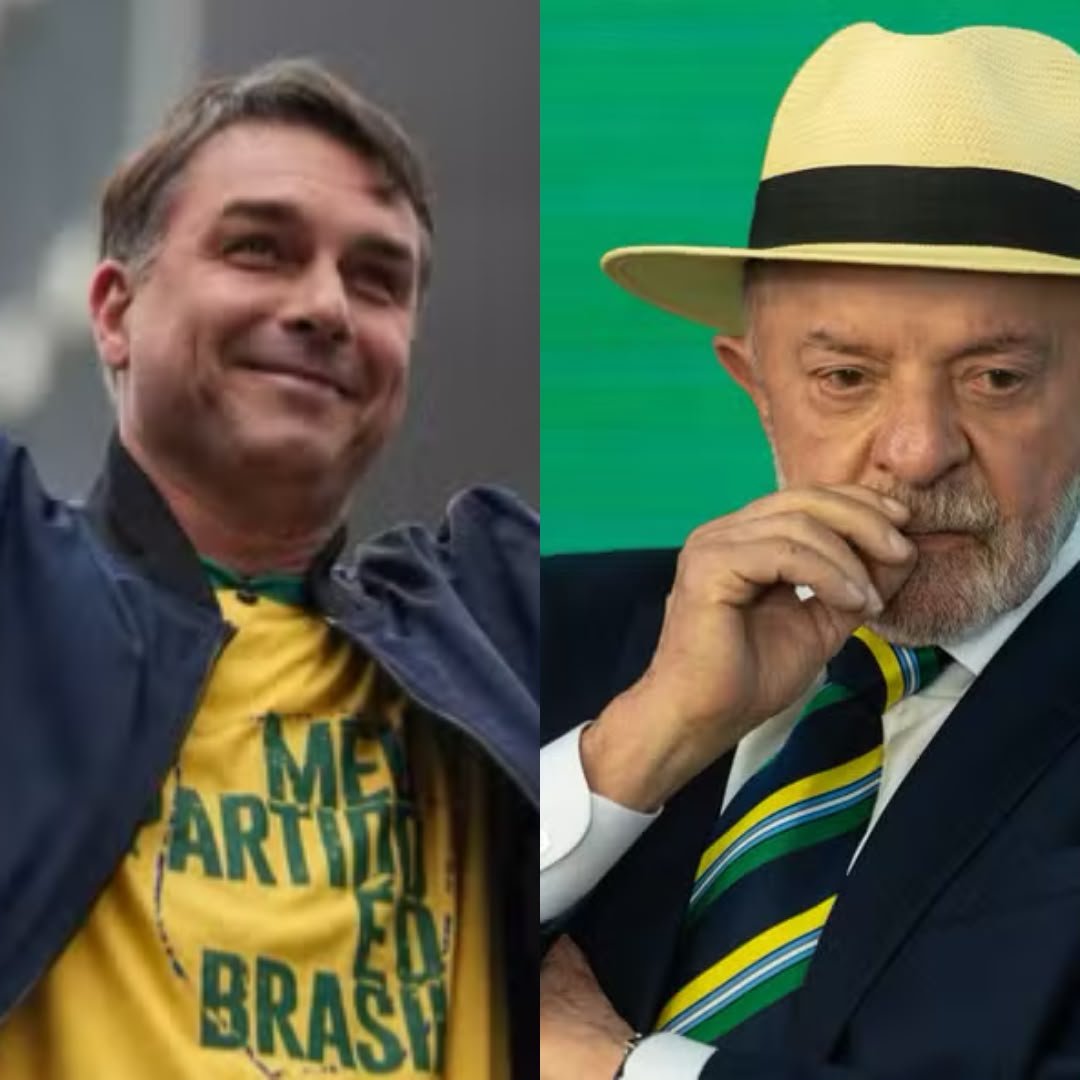 Quaest: Flávio Bolsonaro fica numericamente à frente de Lula pela primeira vez na campanha