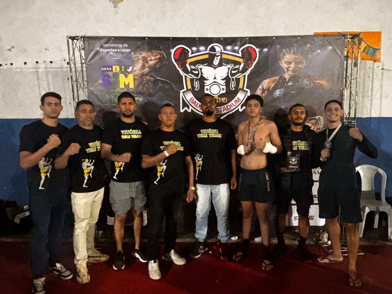 Vitória Thai Team se destaca em evento de Muay Thai em São João de Meriti